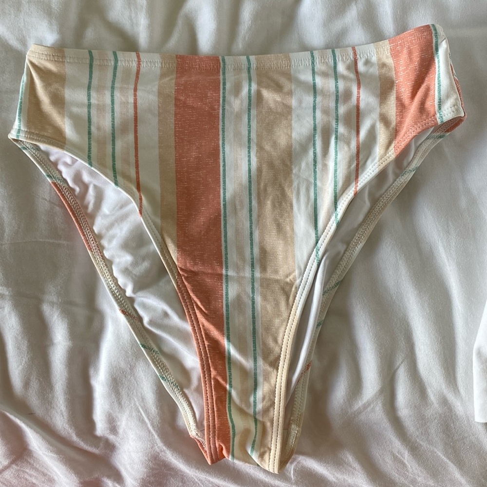 ROXY HIGH WAIST BIKINI BOTTOMS